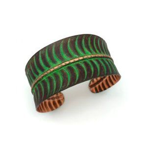 Copper Patina Bracelet - Contemporary